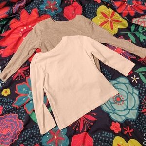Two 2t Long Sleeve Shirts